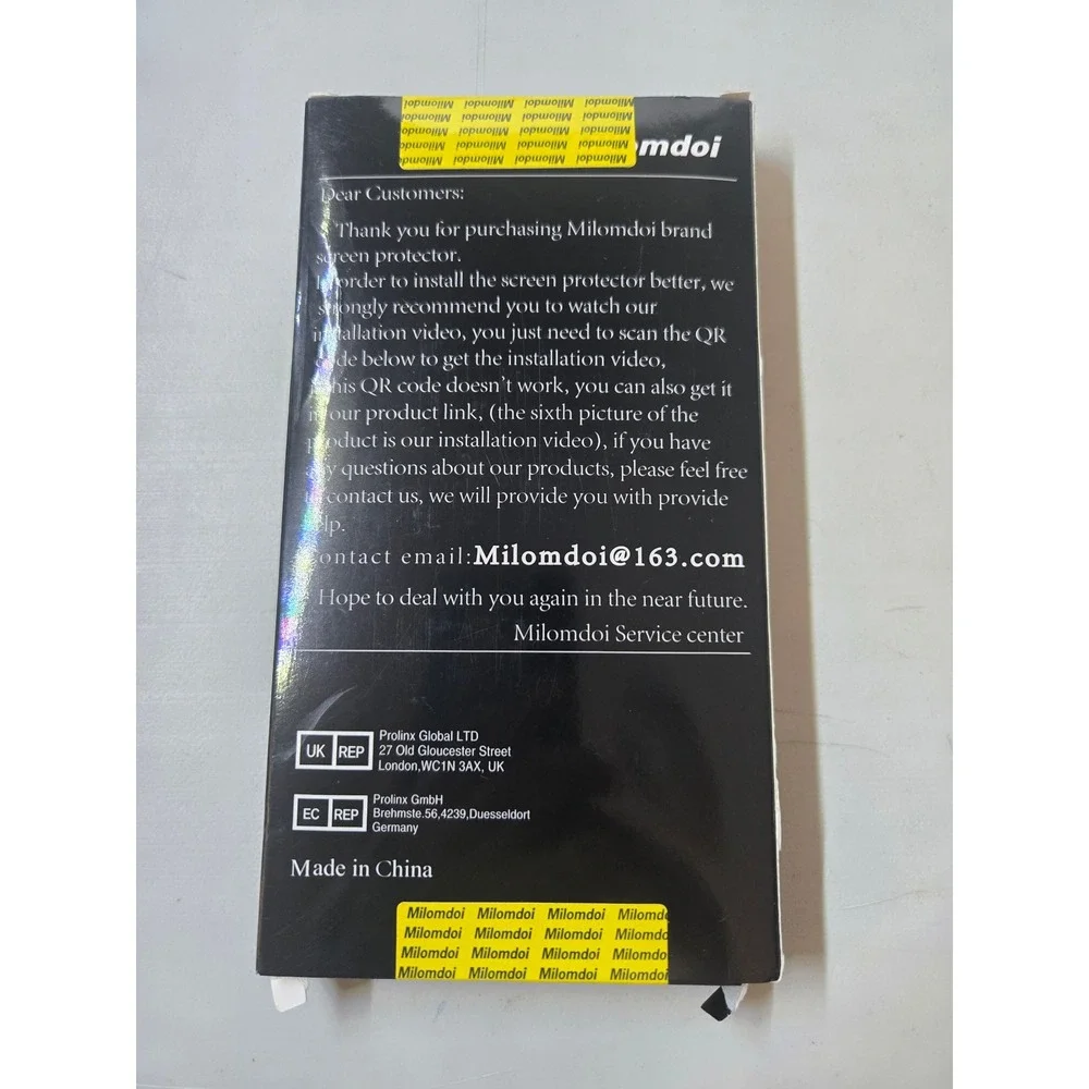 Milomdoi Professional 9H Tempered Glass Screen Protector for iPhone 8